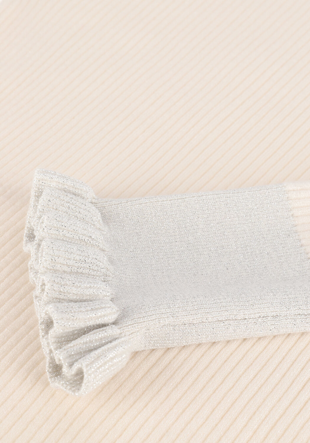 Beige SELECTED WOMEN Trui SLFAILA LS KNIT O-NECK M - large