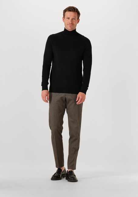 Zwarte PROFUOMO Coltrui PULLOVER ROLL NECK MERINO - large