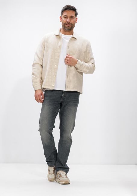 Beige PURE PATH Overshirts TWO COLORED WEAVE OVERSHIRTS - large