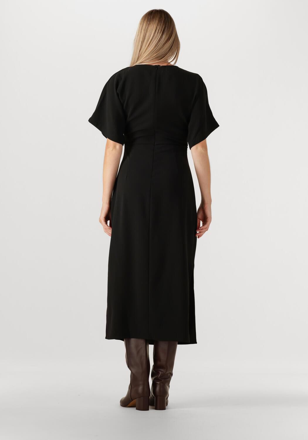 NEO NOIR Dames Jurken Miloine Drape Dress Zwart