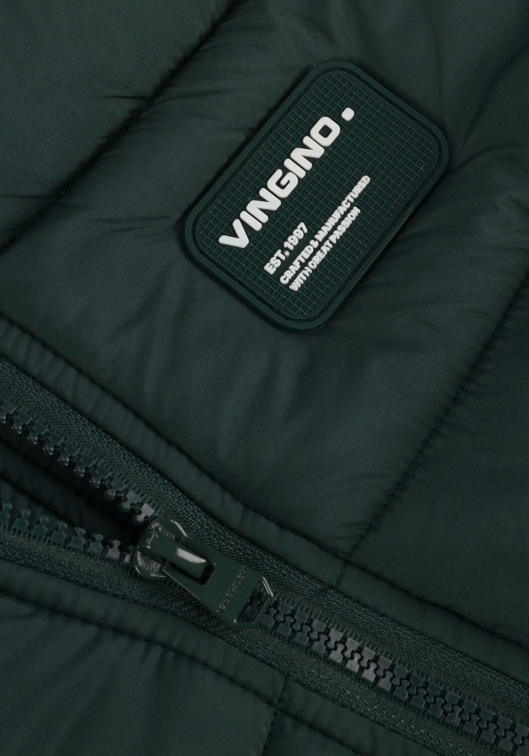 Donkergroene VINGINO Gewatteerde jas TESFA - large