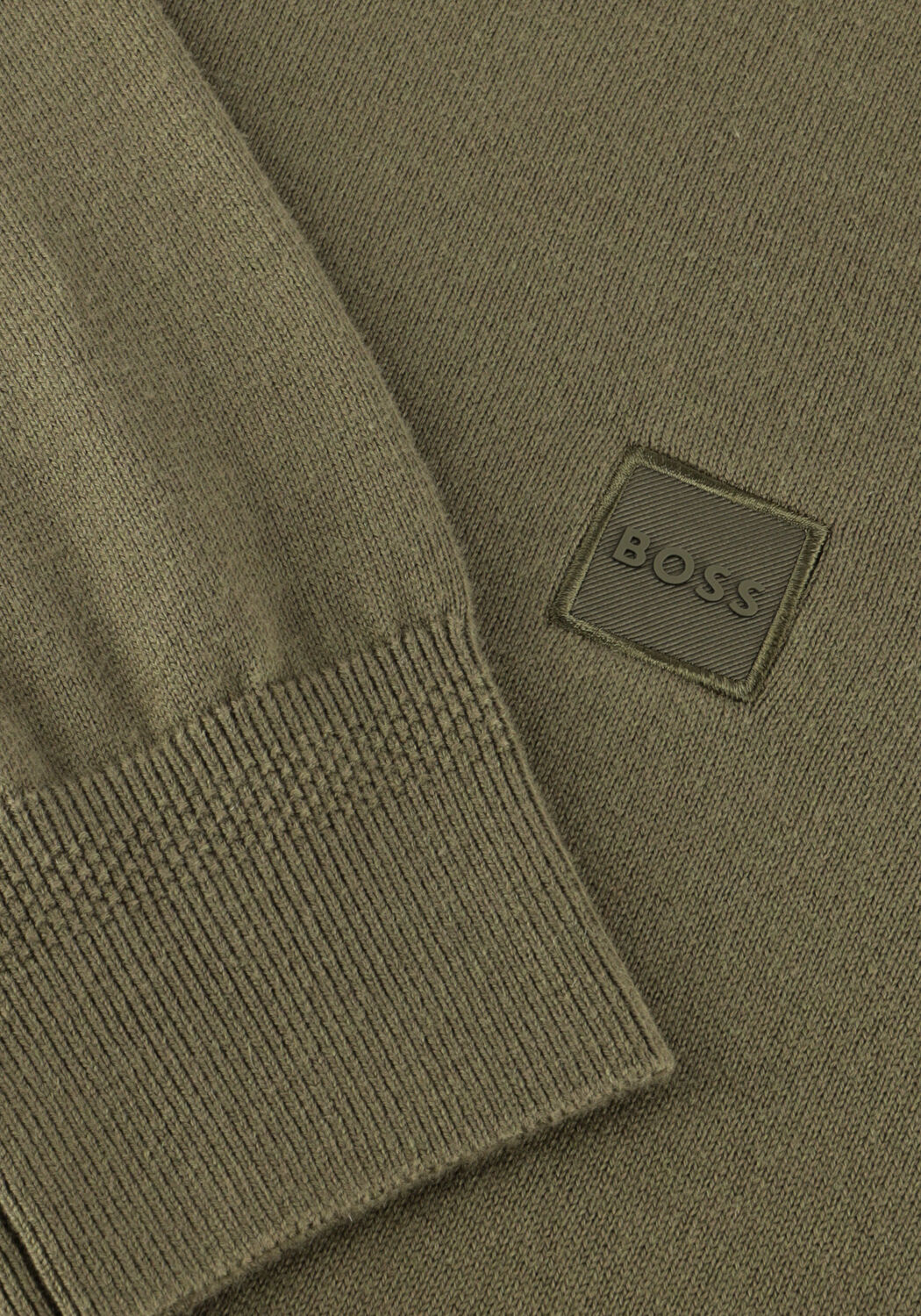 Groene BOSS ORANGE Trui KANAVANO_S - large