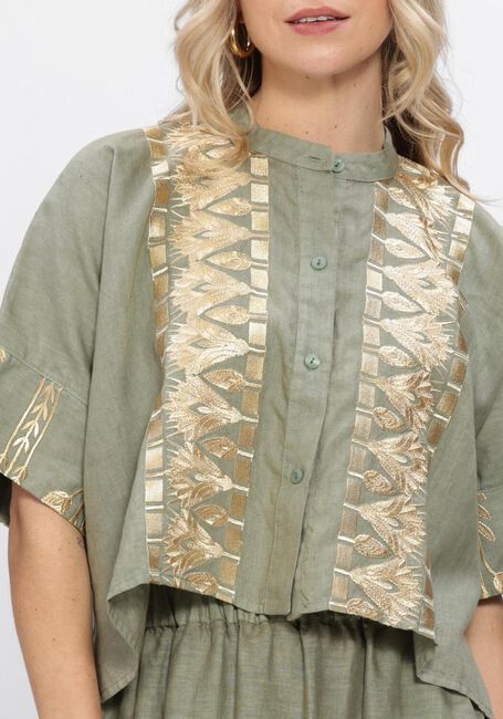 Groene GREEK ARCHAIC KORI Blouses S26K-2075047 - large