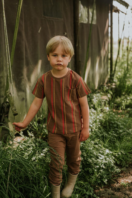 Bruine KOKO NOKO Joggingbroek N58873 - large