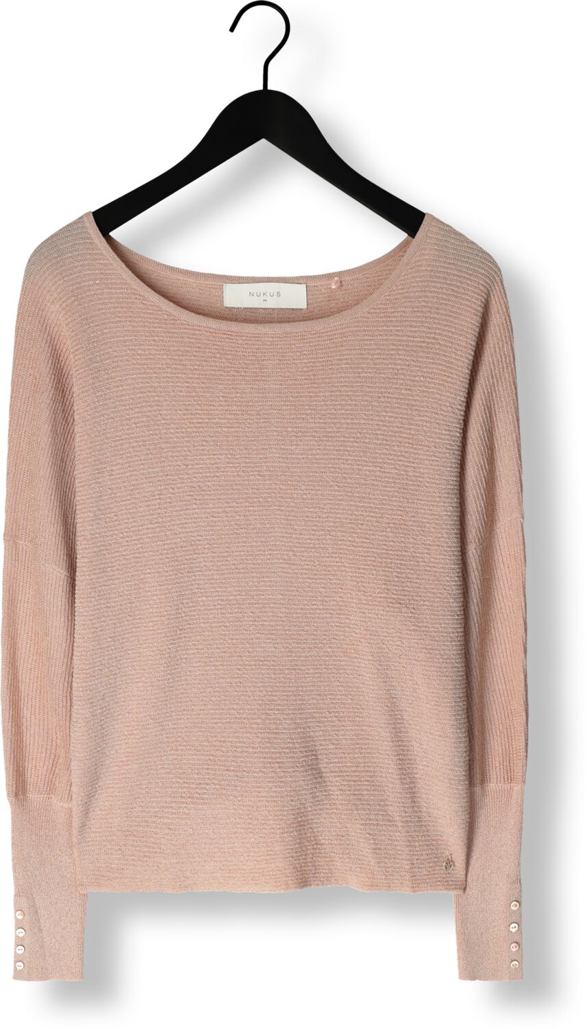 NUKUS Dames Truien & Vesten Batwing Pullover Lurex Roze