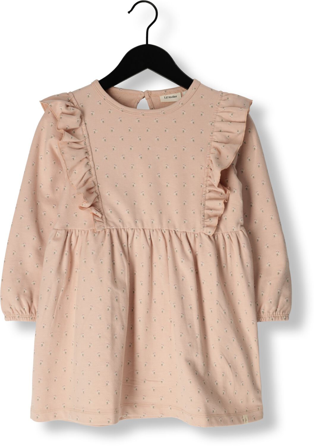 LIL' ATELIER Meisjes Jurken Nmffanja Sweat Dress Lichtroze