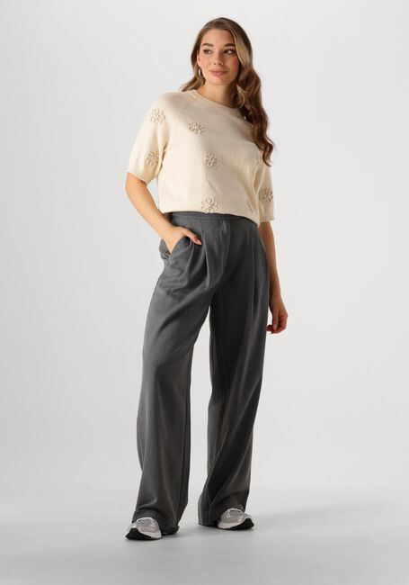 Beige OBJECT Trui OBJLANEY RUBIN SS PULLOVER E DIV - large