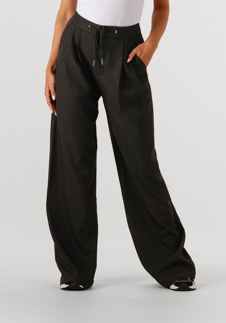 Zwarte HAUTE L'AMITIÉ Joggingbroek MICHELLE TAILOR TIE TALL PANT - large
