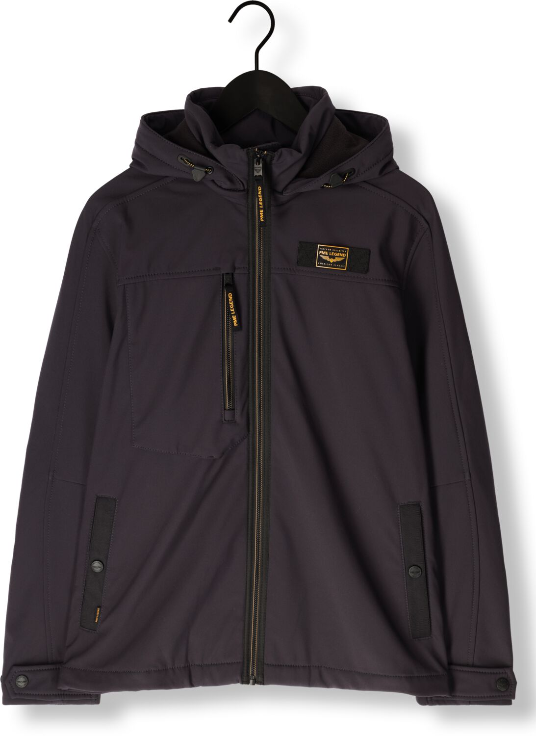 PME LEGEND Heren Jassen Semi Long Jacket Successor 3l Soft Shell Zwart