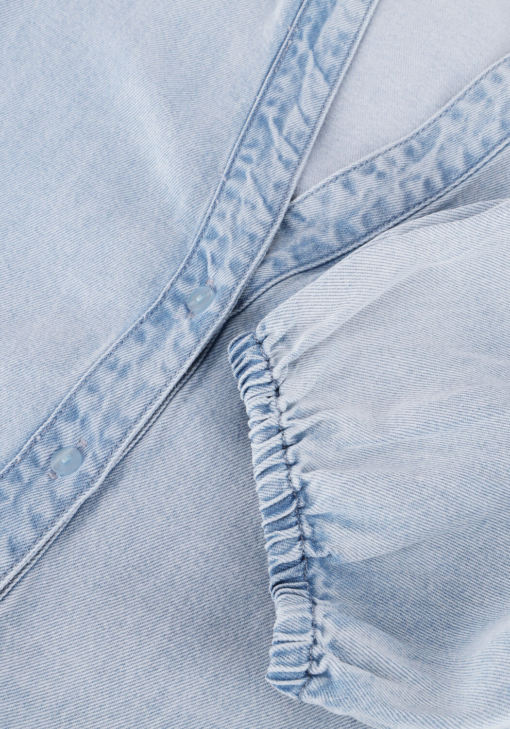 Lichtblauwe FREEBIRD Midi jurk DAEL - large