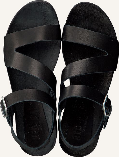Zwarte RED-RAG Platte sandalen 79134 Zwarte RED-RAG Platte sandalen 79134 - large