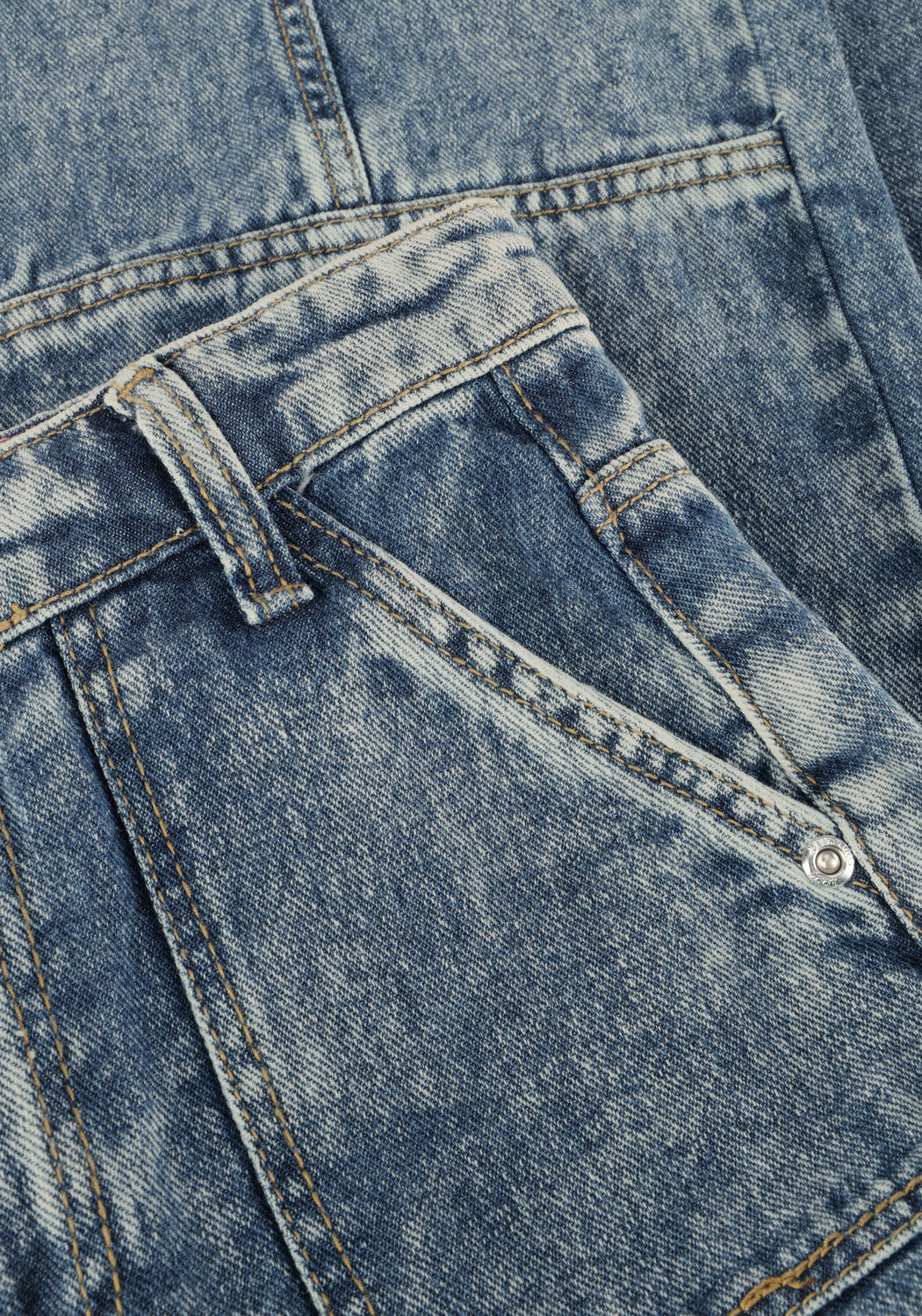 Blauwe VINGINO Wide jeans CATO CARGO - large