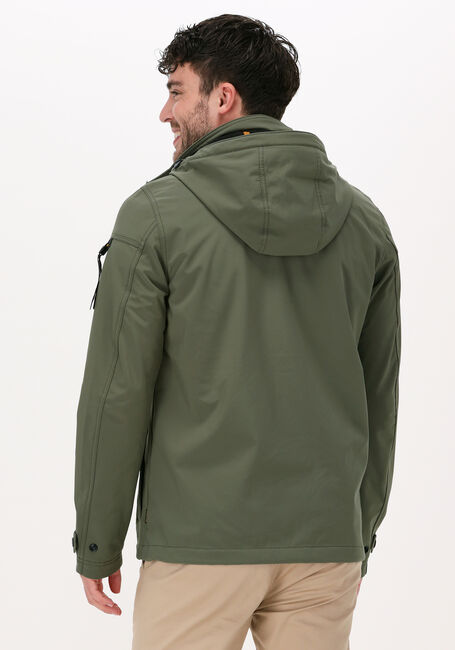 Groene PME LEGEND Regenjas SEMI LONG JACKET SUCCESSOR SOFT SHELL - large