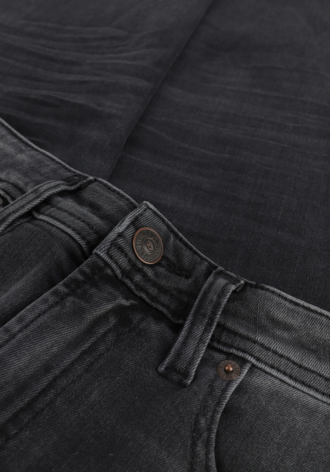 Donkergrijze DIESEL Straight leg jeans 2004 D-JOY - large