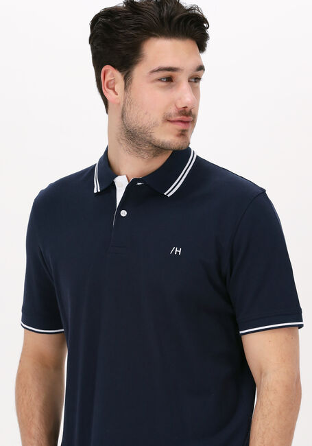 Blauwe SELECTED HOMME Polo SLHAZE SPORT SS POLO W - large