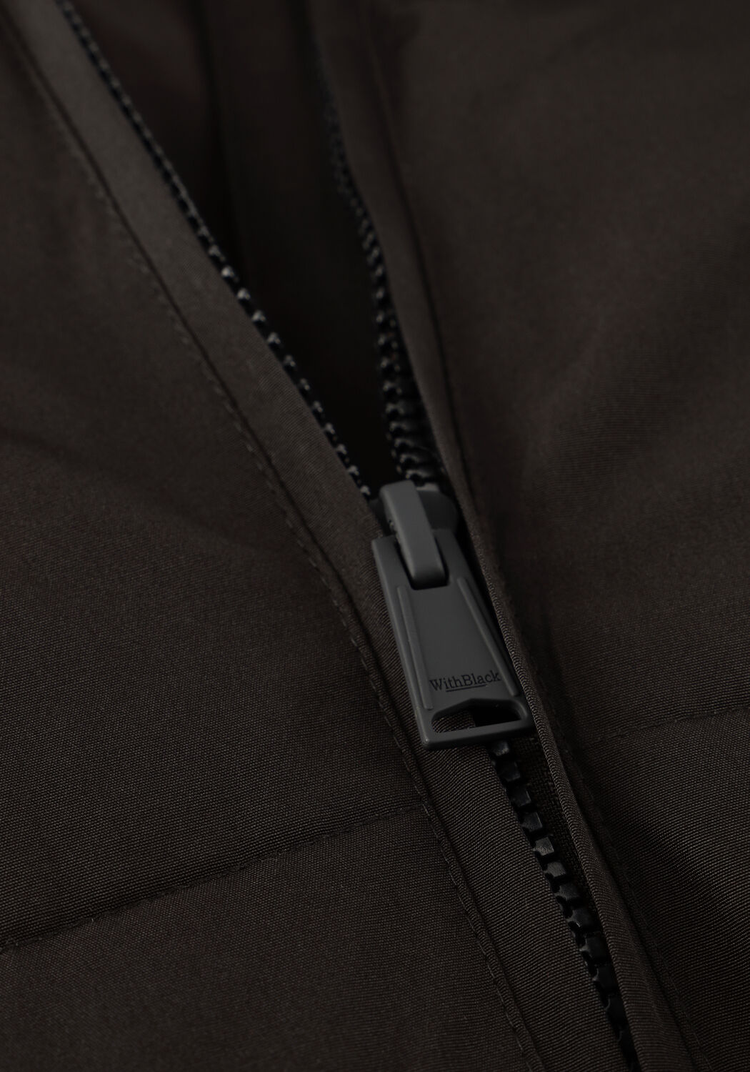 Zwarte WITHBLACK Gewatteerde jas WBLSOPHIE MAXI PUFFER COAT - large