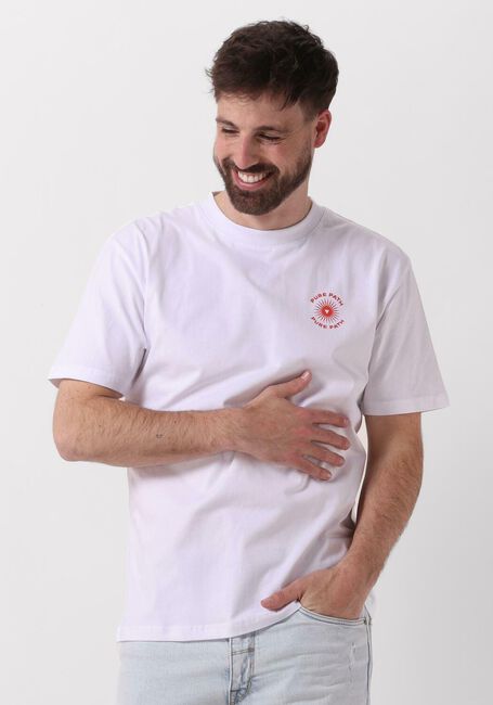 Witte PURE PATH T-shirt TSHIRT WITH CHEST AND BACK PRINT - large