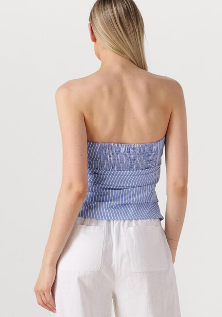 Lichtblauwe CO'COUTURE Top TEACC STRIPE TUBE TOP - large