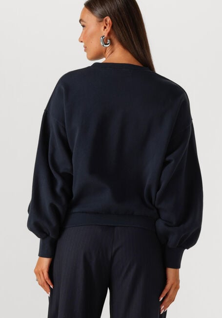 Donkerblauwe BY-BAR Trui BIBI PATCHWORK SWEATER - large