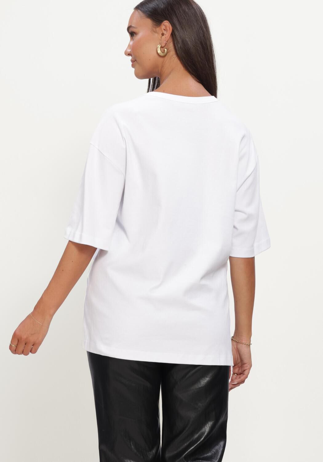 Witte CO'COUTURE Tops & T-shirts MEDAXCC ASYM TEE - large