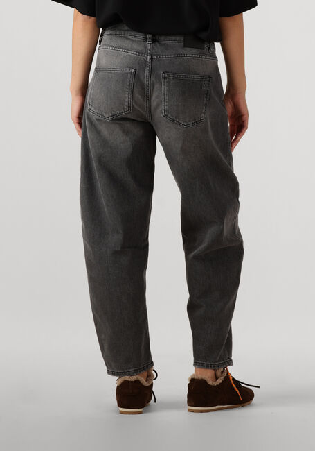 Grijze MY ESSENTIAL WARDROBE Straight leg jeans BALOOMW 139 HIGH BARREL - large