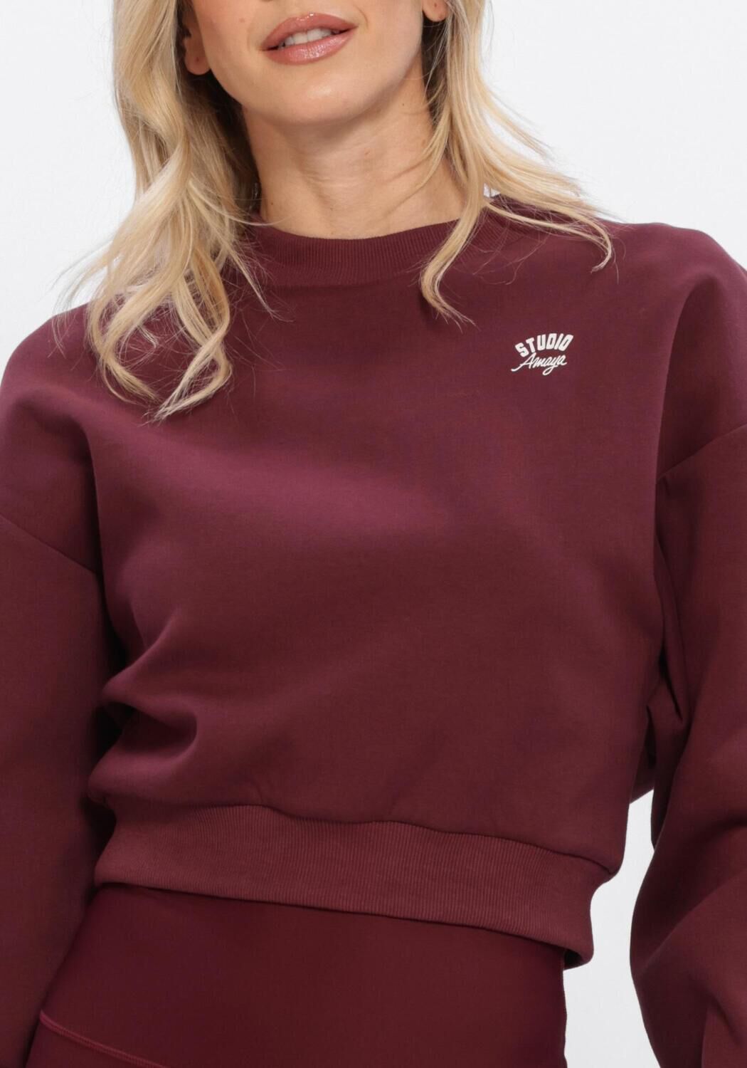 Bordeaux STUDIO AMAYA Sweater FLOW SWEATER - large