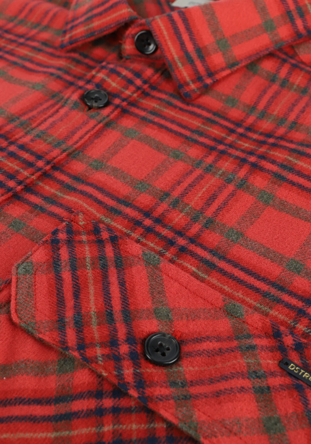 Rode DSTREZZED Casual overhemd SHIRT WITH POCKETS INDIGO CHEC - large