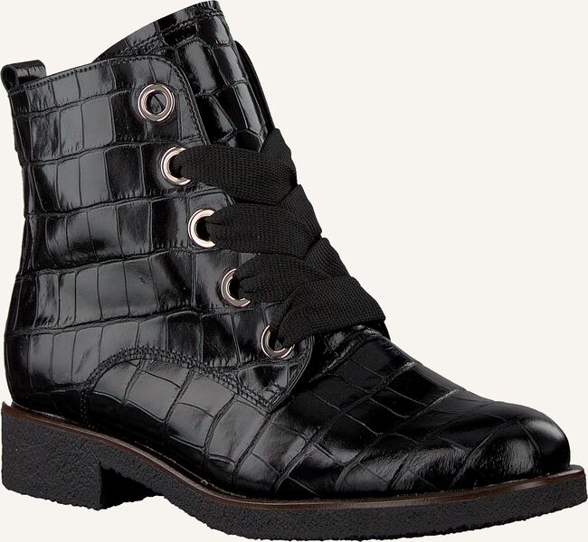Zwarte GABOR Veterboots 705 Zwarte GABOR Veterboots 705 - large