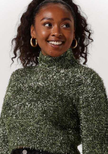 Groene GESTUZ Trui MONTELLA PULLOVER SHOW - large