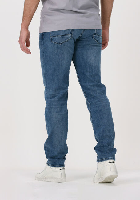 Blauwe VANGUARD Slim fit jeans V7 RIDER LIGHT BLUE DENIM - large