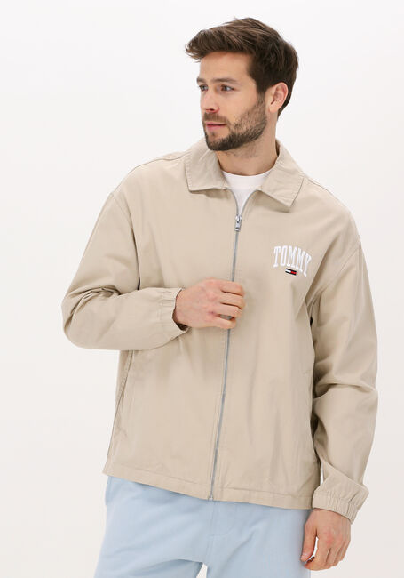 Beige TOMMY JEANS Jack TJM MODERN HARRIGTON JACKET - large