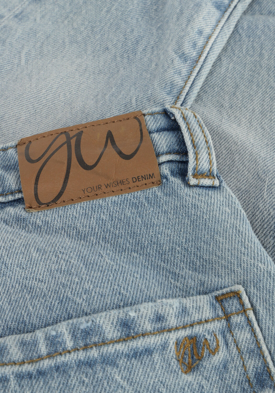 Lichtblauwe YOUR WISHES Straight leg jeans DENIM WORKER JEANS - large