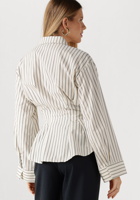 Gebroken wit NEO NOIR Blouses LYTRA STRIPE SHIRT - large