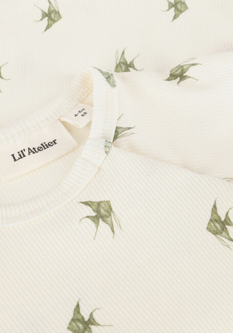 Witte LIL' ATELIER Rompers NBMLAVO ENI SS SLIM BODY LIL - large