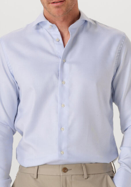 Lichtblauwe PROFUOMO Casual overhemd SHIRT X-CUTAWAY SF - large