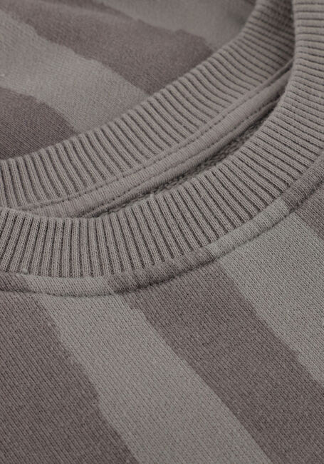 Taupe PLAY UP Sweater PRINTED FLEECE SWEATER P - large