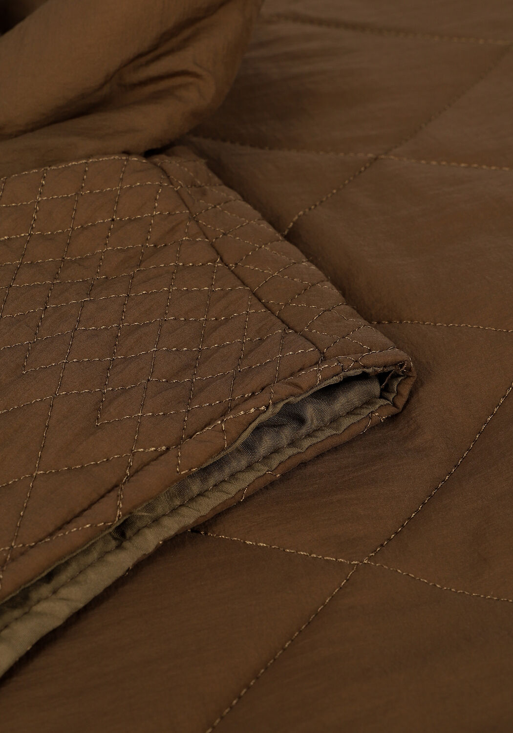 Camel OBJECT Bodywarmer IRIS PADDED WAISTCOAT - large