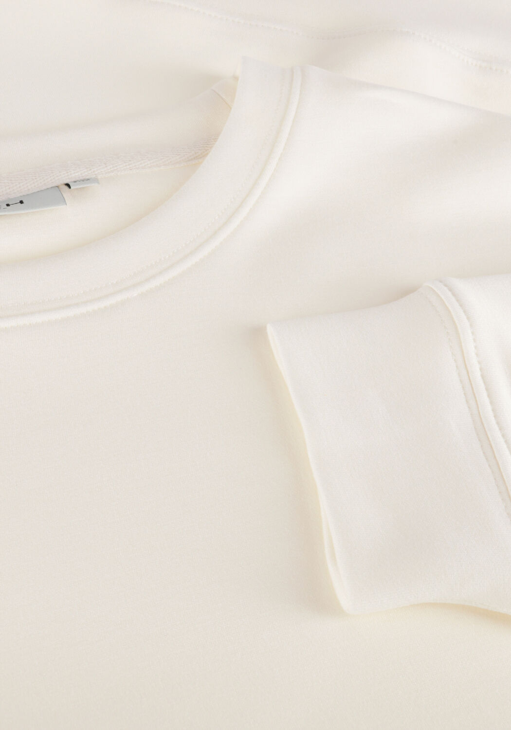 Ecru MSCH COPENHAGEN Sweater MSCHIMA Q SWEATSHIRT - large