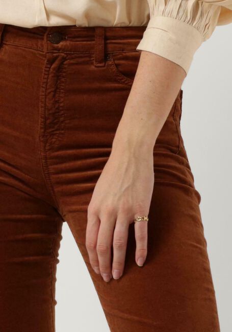 Bruine 7 FOR ALL MANKIND Flared broek LISHA VELVET CARAMEL - large