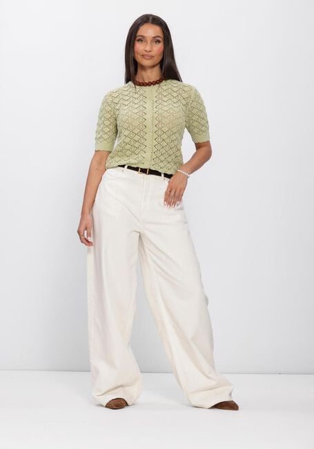 Groene SELECTED WOMEN Vest SLFSOFIA 2/4 KNIT CARDIGAN - large