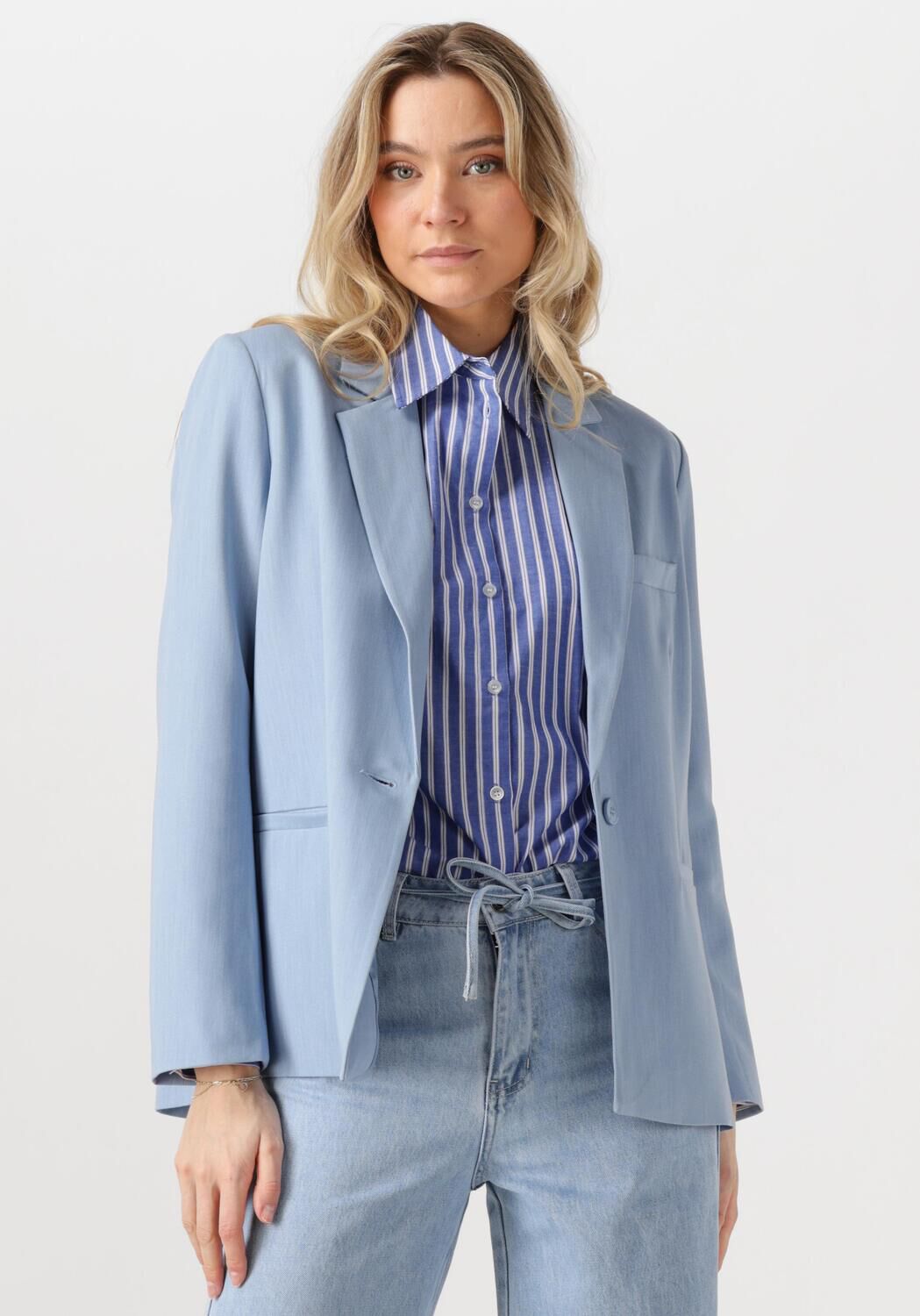 MOVES Dames Blazers Haizy Blazer 2737 Lichtblauw
