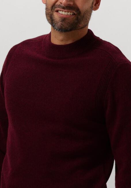 Rode ANERKJENDT Trui AKRICO LAMBSWOOL KNIT - large