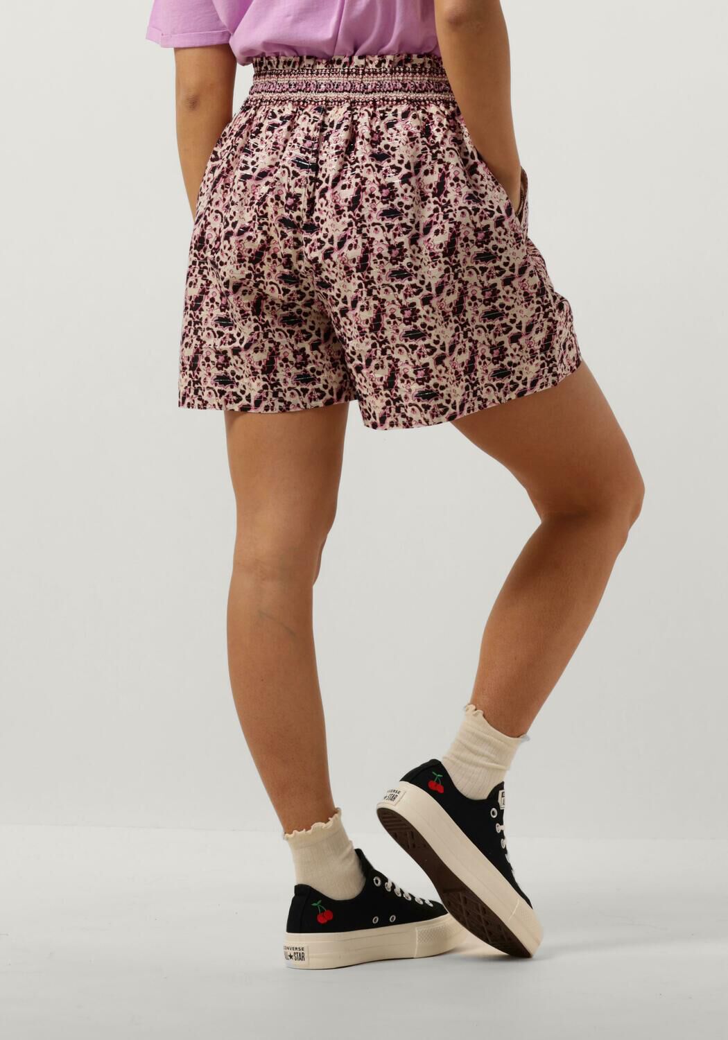 SCOTCH & SODA Dames Broeken Block Foral Printed Short Multi
