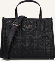 Zwarte GUESS Handtas SILVANA 2 COMPARTMENT TOTE Zwarte GUESS Handtas SILVANA 2 COMPARTMENT TOTE - medium