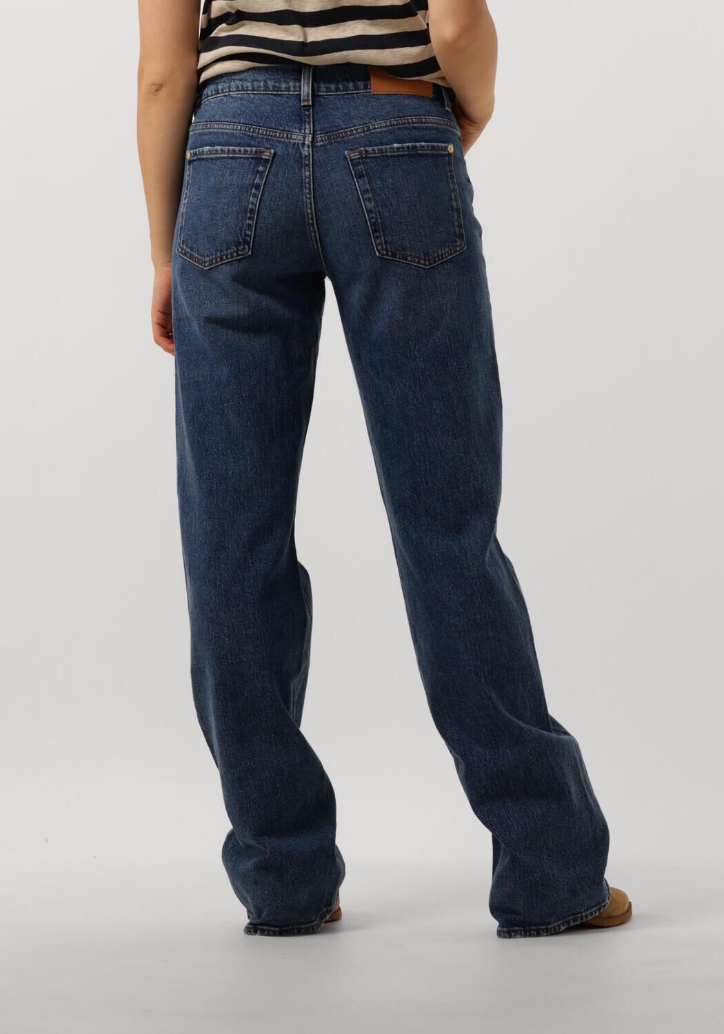 7 FOR ALL MANKIND Dames Jeans Tess Trouser Blauw