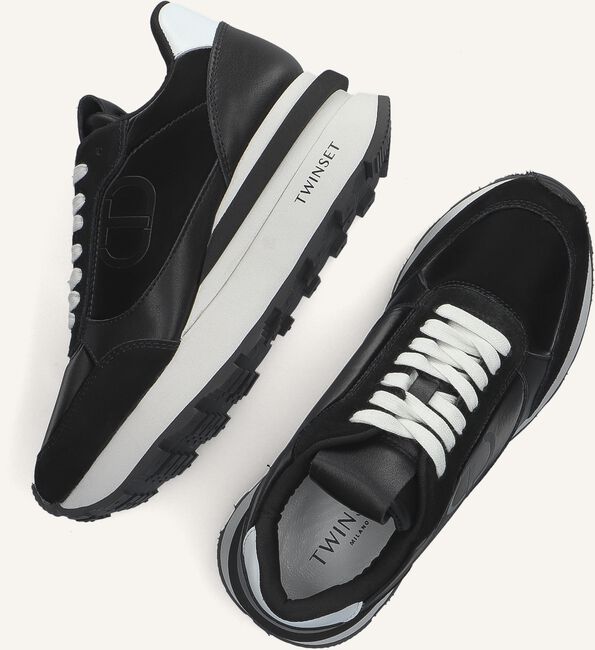 Zwarte TWINSET MILANO Lage sneakers 222TCP080 Zwarte TWINSET MILANO Lage sneakers 222TCP080 - large