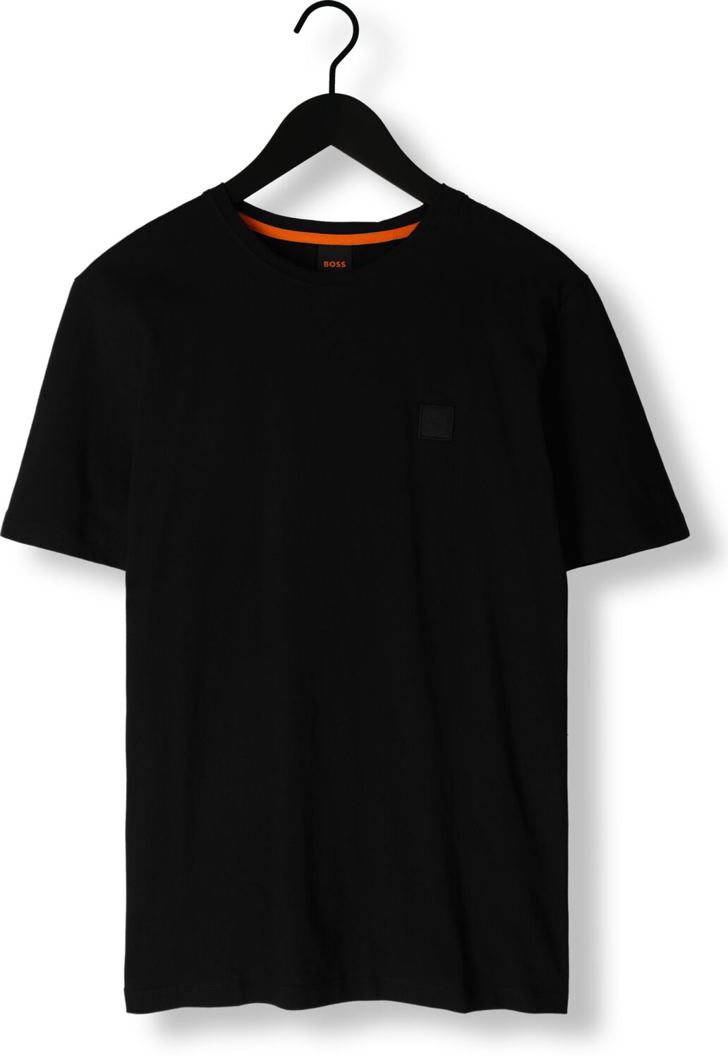 BOSS ORANGE Heren Polo's & T-shirts Tales Zwart