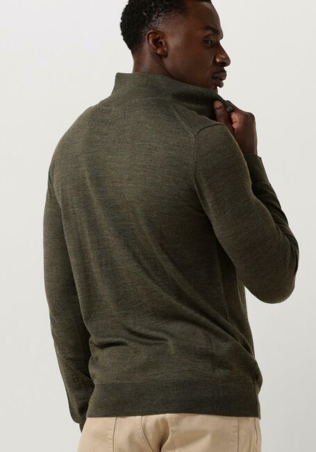 Donkergroene DSTREZZED Trui DESTIN SKIPPER - large