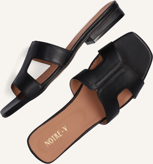 Zwarte NOTRE-V Slippers 470204 Zwarte NOTRE-V Slippers 470204 - large