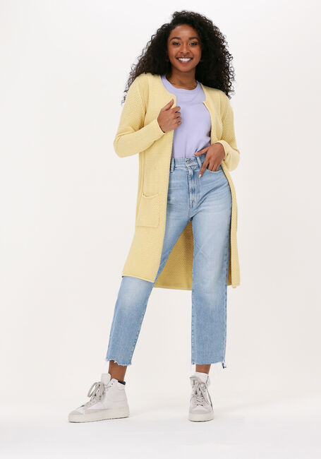 Gele MINUS Vest VIBE CARDIGAN - large